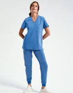 Miniatyrbilde 2 av Blå Premier Energized Onna Joggebukse Bukse Dame