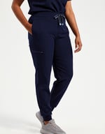 Miniatyrbilde 6 av Blå Premier Energized Onna Joggebukse Bukse Dame