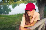 Miniatyrbilde 2 av Black Atlantis Fraser Økologisk Bomull Caps