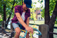 Miniatyrbilde 3 av Black Atlantis Fraser Økologisk Bomull Caps