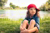 Miniatyrbilde 1 av Black Atlantis Fraser Økologisk Bomull Caps Barn