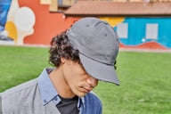 Miniatyrbilde 7 av Black Atlantis Dad Hat Destroyed-S (XTRA) Økologisk/Resirkulert Bomull  Caps