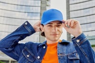 Miniatyrbilde 4 av Black Atlantis Reflect-S (XTRA) RPET Caps med Refleksbrem