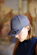 Miniatyrbilde 1 av Navy Atlantis Loop Vevet Tvillinspirert Caps