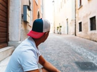 Miniatyrbilde 1 av Grey/Black Atlantis Rapper Canvas Caps