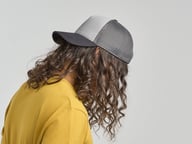 Miniatyrbilde 3 av Acquamarine-Black Atlantis Rapper Cotton-S Caps