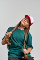 Miniatyrbilde 4 av White-Black Atlantis Kid Rapper-S Caps