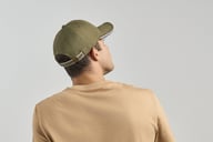 Miniatyrbilde 4 av Black Atlantis Pilot Piping Sandwich-S (Xtra) Økologisk/Resirkulert Bomull Caps