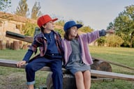 Miniatyrbilde 5 av Black Atlantis Snap Back Resirkulert Polyester Caps Barn