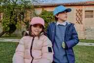 Miniatyrbilde 5 av Colombia Blue/Navy Atlantis Kid Star-S (XTRA) Økologisk Bomull  Caps Barn