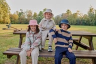 Miniatyrbilde 2 av Black Atlantis Mayo Resirkulert/Økologisk Bomull Bøttehatt Barn