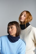 Miniatyrbilde 1 av Black Atlantis Nantai Resirkulert Merinoull Hals