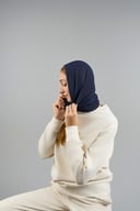 Miniatyrbilde 2 av Black Atlantis Nantai Resirkulert Merinoull Hals