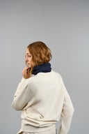 Miniatyrbilde 3 av Black Atlantis Nantai Resirkulert Merinoull Hals