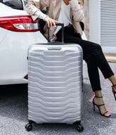 Miniatyrbilde 1 av Honey Gold Samsonite Proxis Koffert med 4 Hjul 69 cm