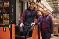 Miniatyrbilde 2 av Marine Brook Taverner Skyline padded vest (D)