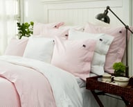 Miniatyrbilde 5 av Beige Lexington Pin Point Bomull Putetrekk