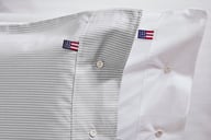 Miniatyrbilde 7 av Beige Lexington Pin Point Bomull Putetrekk