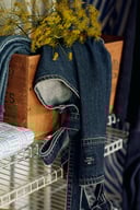 Miniatyrbilde 1 av Denim Blue (LX) Lexington Icons Denim Bomull  Forkle