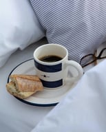 Miniatyrbilde 1 av Offwhite/Beige Lexington Earthenware  Keramisk Kopp