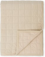 Miniatyrbilde 1 av Beige Lexington Quilted Bomull og RPET Sengeteppe