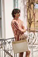 Miniatyrbilde 2 av Natural Westford Mill Natural Starched Kanvaslomme Jute 21L Shoppingbag