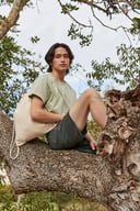 Miniatyrbilde 1 av Black Westford Mill 170 g/m2 Resirkulert Bomull 12L Gympose