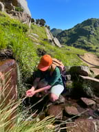 Miniatyrbilde 4 av Brun Flexfit Wooly Combed Caps