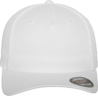 Miniatyrbilde 1 av Hvit Flexfit 5 Panel Caps