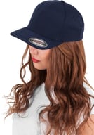 Miniatyrbilde 5 av Hvit Flexfit 5 Panel Caps