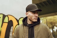 Miniatyrbilde 8 av Hvit Flexfit Retro Trucker Caps