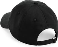Miniatyrbilde 1 av Black Beechfield Organic Cotton 5 Panel Cap