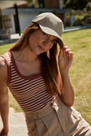 Miniatyrbilde 6 av Black Beechfield Organic Cotton 5 Panel Cap