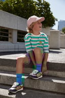 Miniatyrbilde 2 av Black Beechfield Junior Organic Cotton 5 Panel Cap