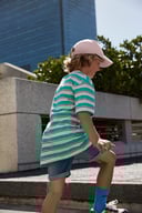 Miniatyrbilde 3 av Black Beechfield Junior Organic Cotton 5 Panel Cap