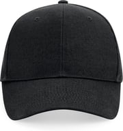 Miniatyrbilde 2 av Black Beechfield Pro-Style Heavy Brushed Cotton Cap