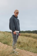 Miniatyrbilde 2 av Black Beechfield Organic Cotton 6 Panel Dad Cap