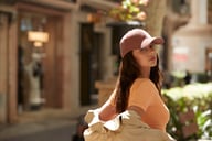 Miniatyrbilde 2 av Black Beechfield EarthAware® Økologisk Cord Baseball Caps