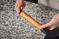 Miniatyrbilde 4 av Sort Fiskars Norden Støpejernspanne