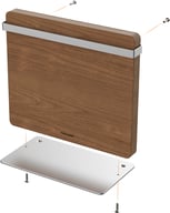 Miniatyrbilde 4 av Brun Fiskars Norden Knivblokk