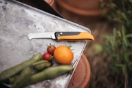 Miniatyrbilde 5 av Sort Fiskars Innhøstingskniv K80, foldbar