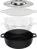 Miniatyrbilde 5 av Sort Fiskars Norden Grill Chef Grillgryte