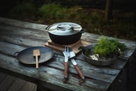 Miniatyrbilde 6 av Sort Fiskars Norden Grill Chef Grillgryte