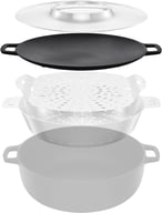 Miniatyrbilde 3 av Sort Fiskars Norden Grill Chef Grillplate/takke