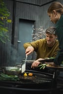 Miniatyrbilde 3 av Brun Fiskars Norden Grill Chef Grillsett