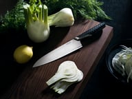 Miniatyrbilde 3 av Sort Fiskars Taiten Kokkekniv stor 20 cm