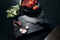 Miniatyrbilde 3 av Sort Fiskars Taiten Kokkekniv medium 16 cm