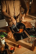 Miniatyrbilde 4 av Stål Fiskars Functional Form Wok 28 cm, keramisk