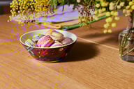 Miniatyrbilde 2 av Bisamrotta beige Moomin Arabia Mummi 15 cm Bolle