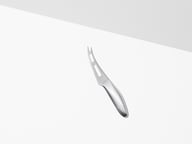 Miniatyrbilde 1 av Blankpolert Stål Georg Jensen Sky Rustfritt Stål Ostekniv